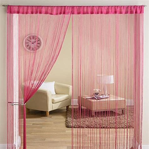 Buy Exporthub 1 Piece Polyester Window Threads String Curtain - 5ft ...