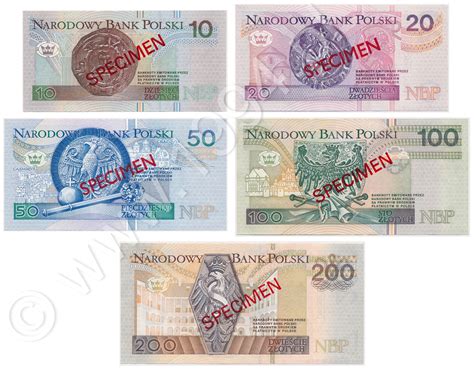 Polish Banknotes 1994 — Specimen Series and Newly Documented Types ...