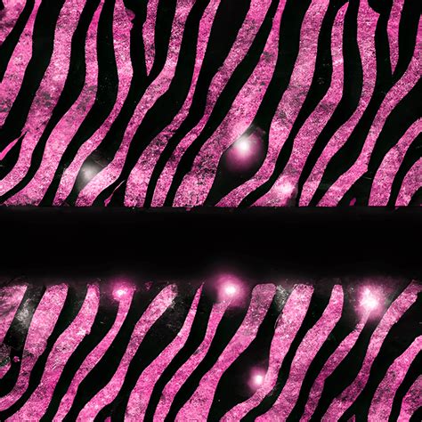 Pink and Black Zebra Print Sparkling Glitter Sequence Background ...