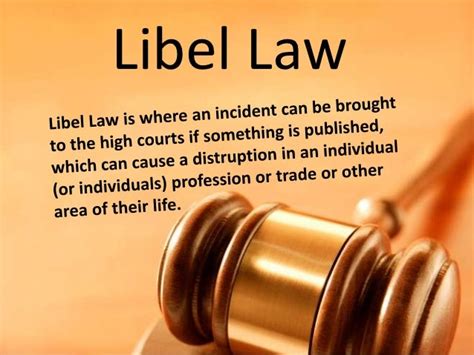 Image result for Libel Examples