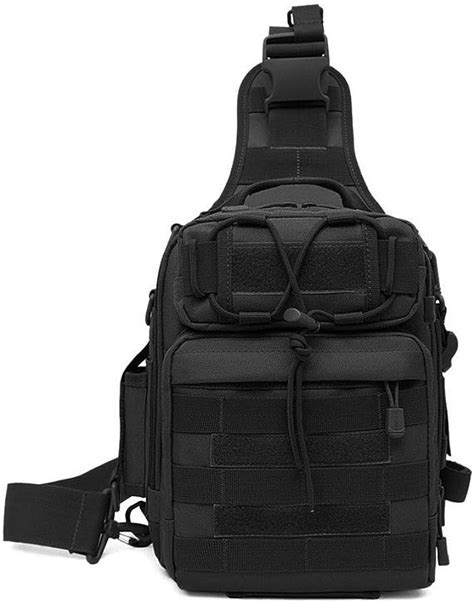 HUNTVP Tactical Sling Bag Pack Small Molle One Strap India | Ubuy