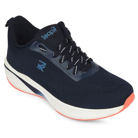 Buy Leap7x Navy Blue Sports EVA Running Shoes For Men