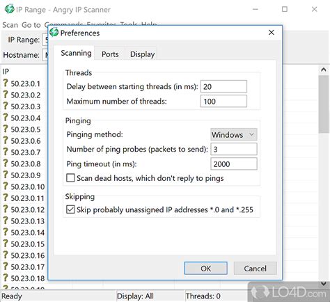 Angry IP Scanner 的图像结果