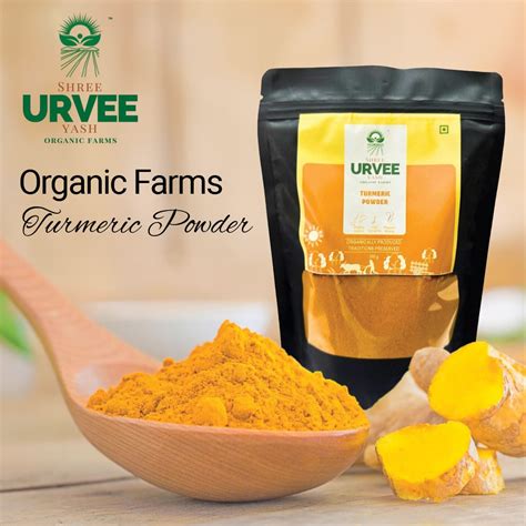 Turmeric Powder - Organic, Ground, and Aromatic – Urvee Organic Farms