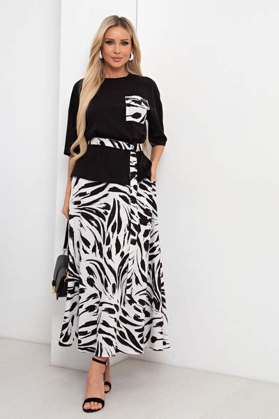 Комплект одежды Женский Valentina.Dresses Офисный/школьный с юбкой ...