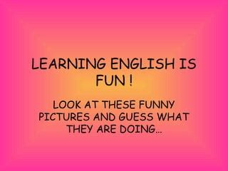 Image result for Learning English Is Fun F