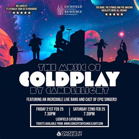 The Music of Coldplay by Candlelight at Lichfield Cathedral, Lichfield ...