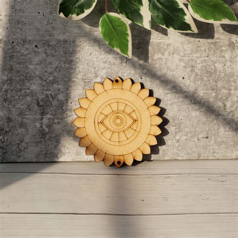 Car Hanging Pre Marked Base Evil Eye - Handilane