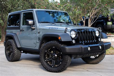 Used 2015 Jeep Wrangler Willys Wheeler Edition For Sale ($26,995 ...