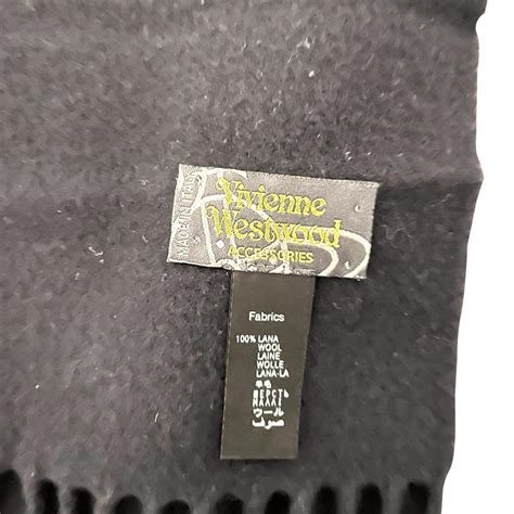 Vivienne Westwood Men's Black Scarf-wraps | Depop
