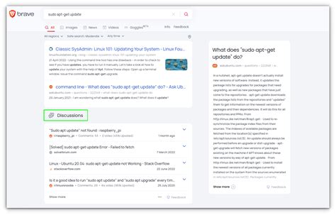 Image result for Brave Search Features