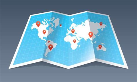 Flat World Map Vector 的图像结果