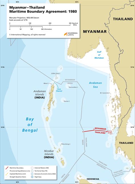Myanmar–Thailand Maritime Boundary | Sovereign Limits