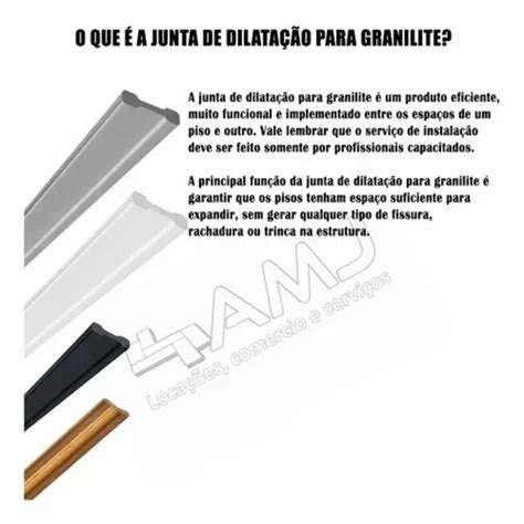 Junta Dilatação Pvc 17 X 3 Mm X 2 Metros Preto - 50 Unidades Preto ...