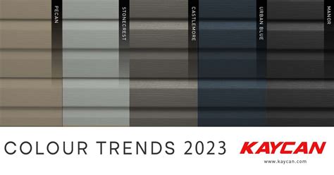 2023 Colour Trends - Kaycan