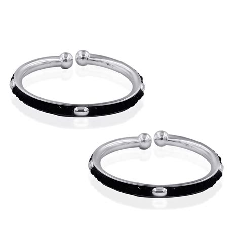 Taraash 925 Sterling Silver Nazariya Bangle For Kids