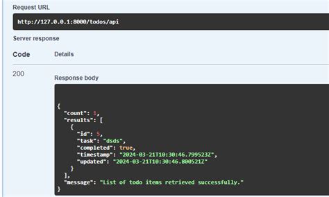 Python Django Rest Framework 的图像结果