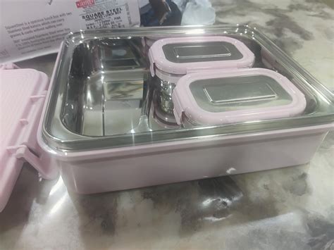 Buy JAYPEE Square Steel Insulated Lunch Box|Stainless Steel Lunch Box ...