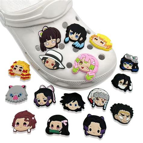 Demon Slayer Charms for Croc - 16Pcs Shoe Decoration Charms Best Gifts ...