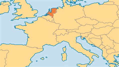 Netherlands World Map