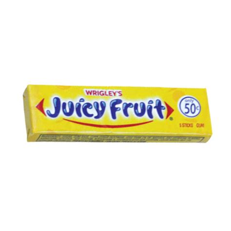 Wrigley - Juicy Fruit Gum (.50) – Uncle Joe's Candy