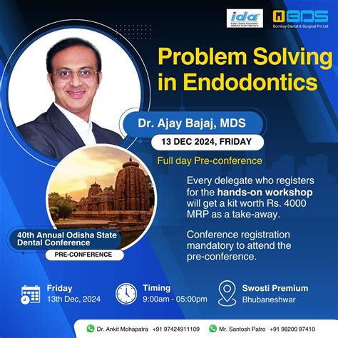 Problem Solving in Endodontics: Full Day Lecture + Hands-on Workshop ...