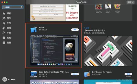 Xcode OS 的图像结果