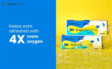 Buy Aqualens 24 H Daily Disposable (30 Lens per Box) - (-2.00) Online ...