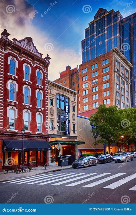 Raleigh, NC, USA - 08-30-2022: the Briggs Hardware Historic Building at ...