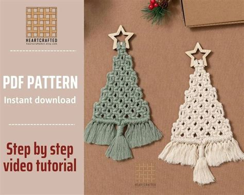 Image result for Large Macrame Christmas Tree Tutorials