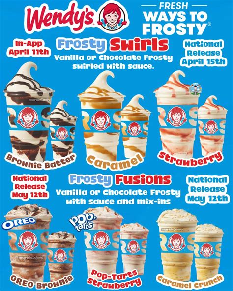 Wendy's to add three new fusion flavors on May 12 - and one is based on ...