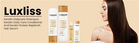Buy Luxliss Keratin Dailycare Shampoo Keratin Daily Care Conditioner ...