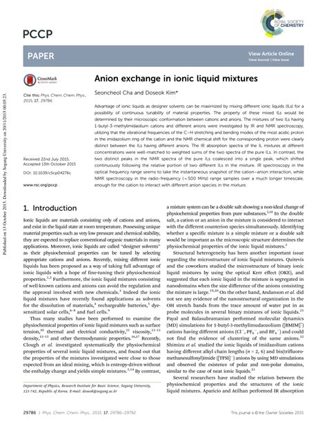 Image result for Anion Exchange Example