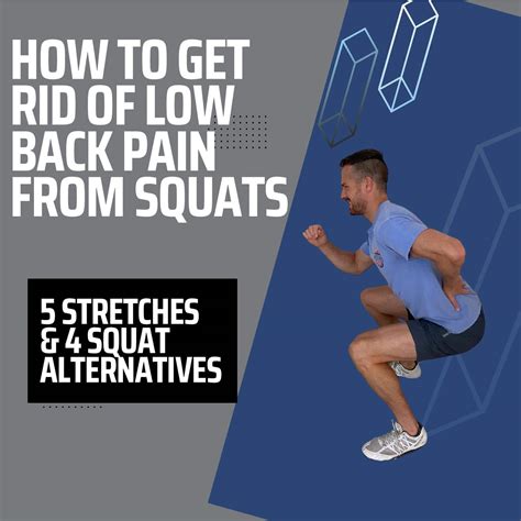 How To Fix Lower Back Pain From Squats