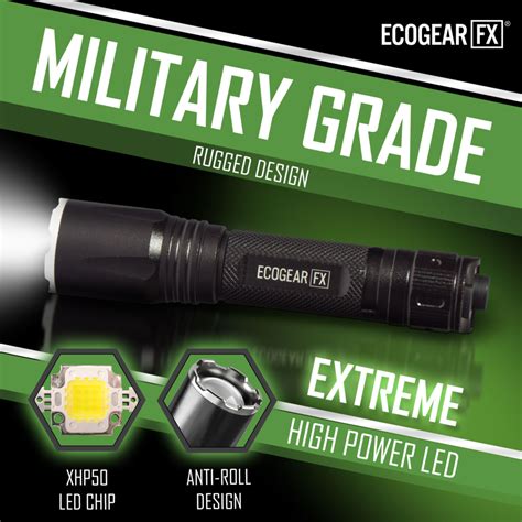 Image result for Rechargeable Tactical LED Flashlight