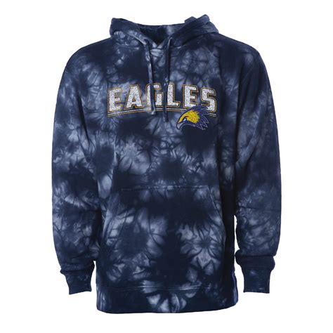 LCCC Bookstore: Golden Eagles Tie Dye Hooded Sweatshirt