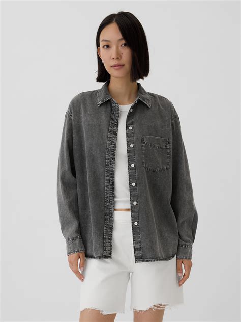 Women's Denim Shirts | Gap Factory