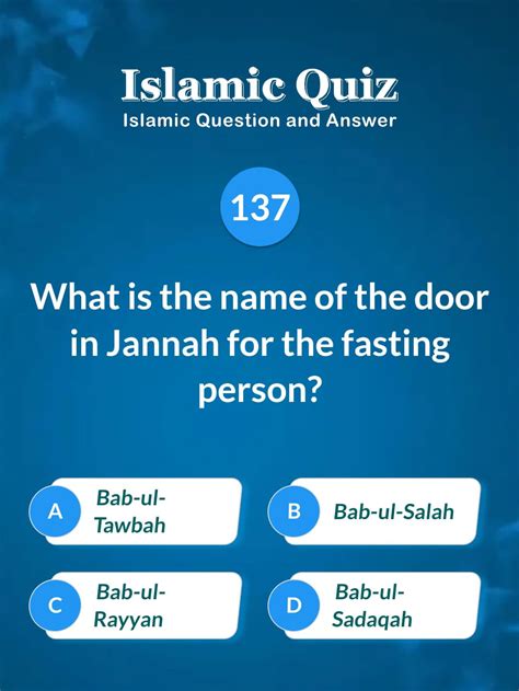 Islamic Quiz 100+ Questions with Answers | Islamic Quiz Question and ...
