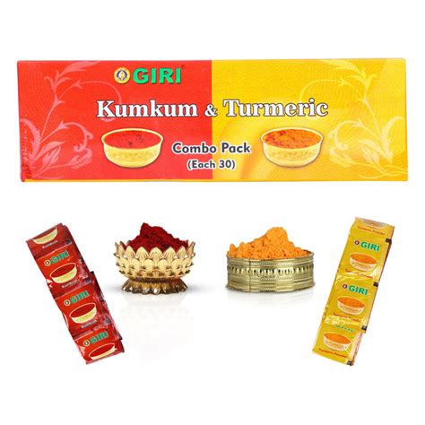 Giri - Manjal Kumkum Set 30 Pcs | Kumkum And Haldi | Thamboolam Return ...