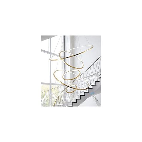 Buy Meenyo Modern Led Chandelier Dimmable Gold Chandeliers Lighting 5 ...