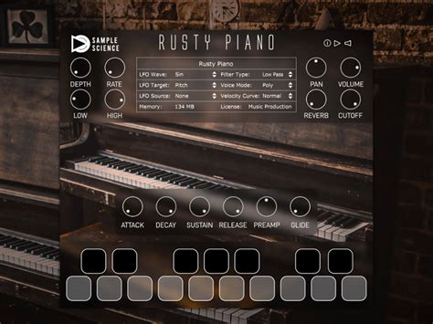 Distorted Piano Sample 的图像结果