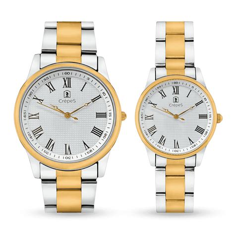 Buy CrepeS Roman Matching Watches for Men & Women Latest | Stainless ...
