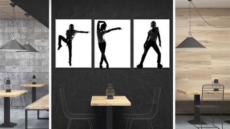 Michael Jackson Dance Moves Wall Art, Set Of 3 – Myindianthings