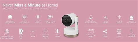 Godrej Spotlight Pan Tilt Smart WiFi Security Camera for Home with 360 ...