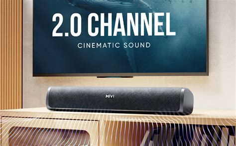 Mivi Fort Q26 Soundbar with 26W Surround Sound, 2.0 Channel : Amazon.in ...