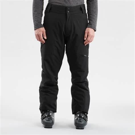 Men’s Ski Pants - Ski 500 Black - Black - Wedze - Decathlon