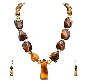 Sitashi Hand Made Beads Necklace Necklace Set for Girls and Women for ...