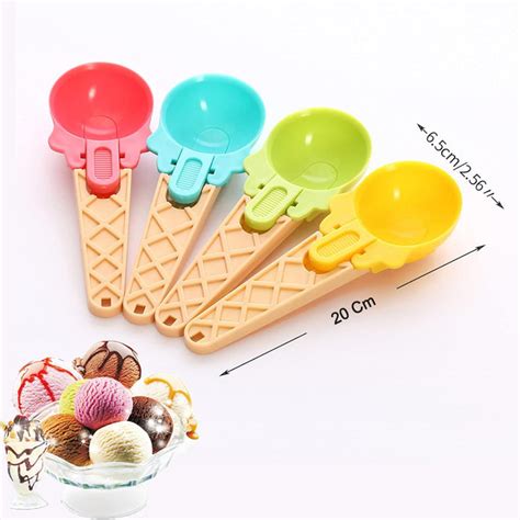 Shop Top-Quality Plastic Ice Cream Spoons | DeoDap