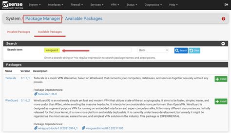 Image result for PfSense WireGuard