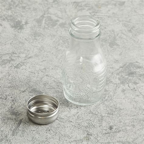 Buy Eternia Old Fashioned Salt N Pepper Shakers with Lid Glass- Set of ...